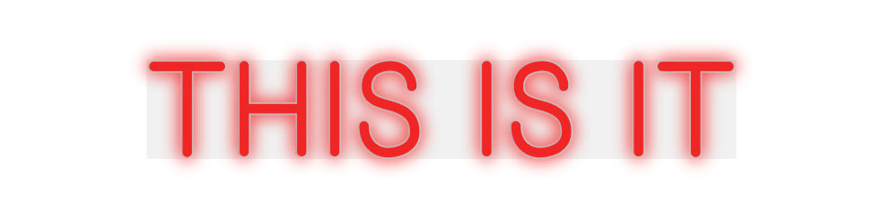 Product Order This is it