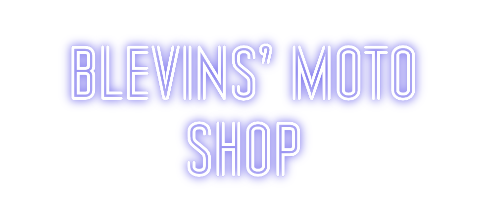 Product Order BLEVINS’ MOTO...