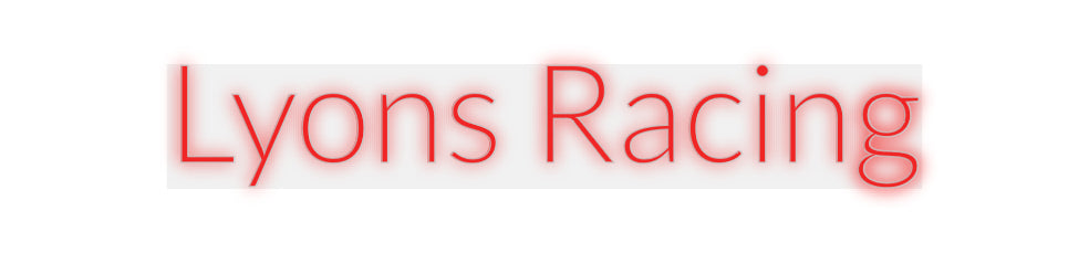 Product Order Lyons Racing