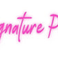 Product Order Signature Pink