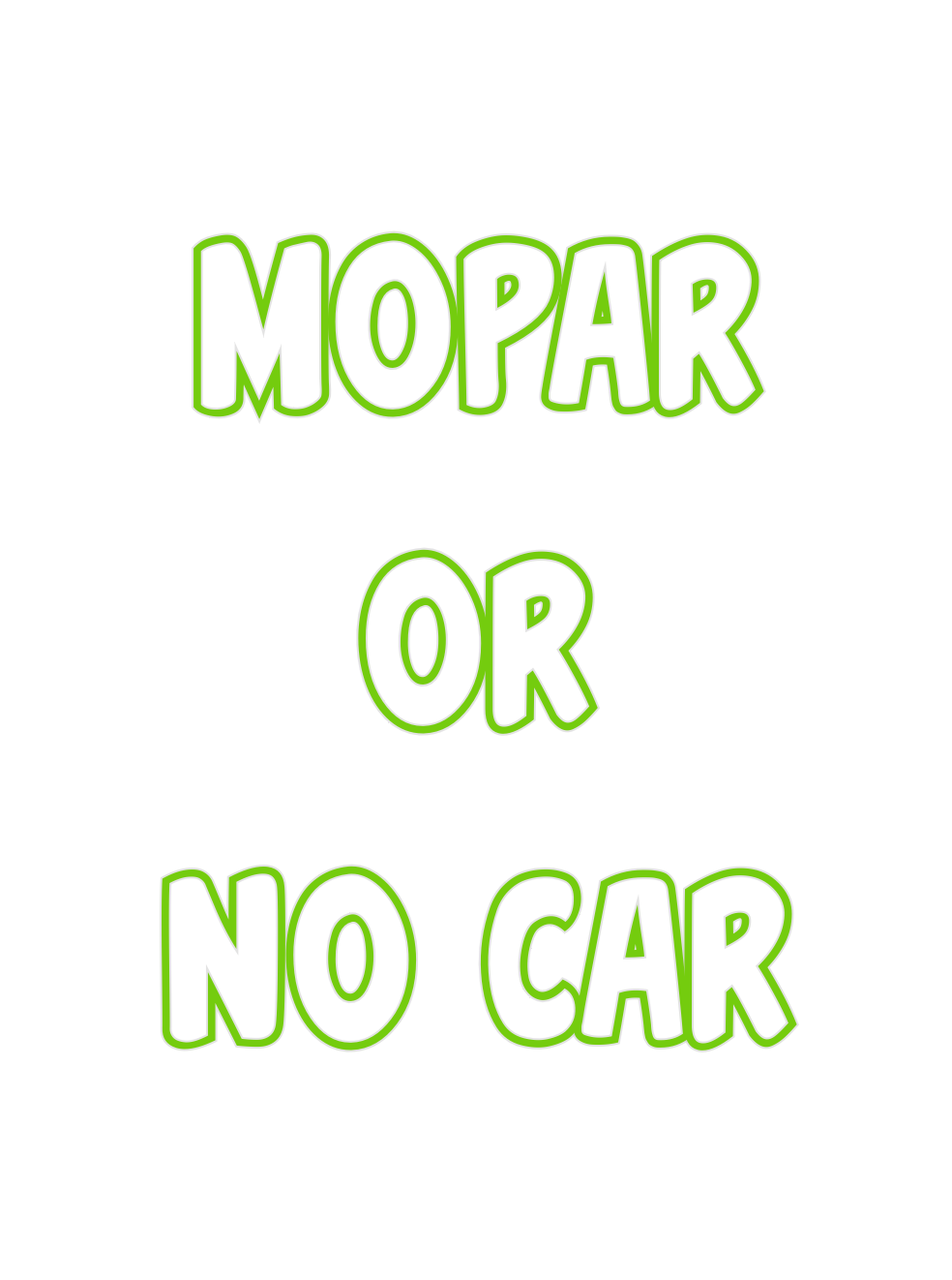 Product Order MOPAR 
OR
NO ...